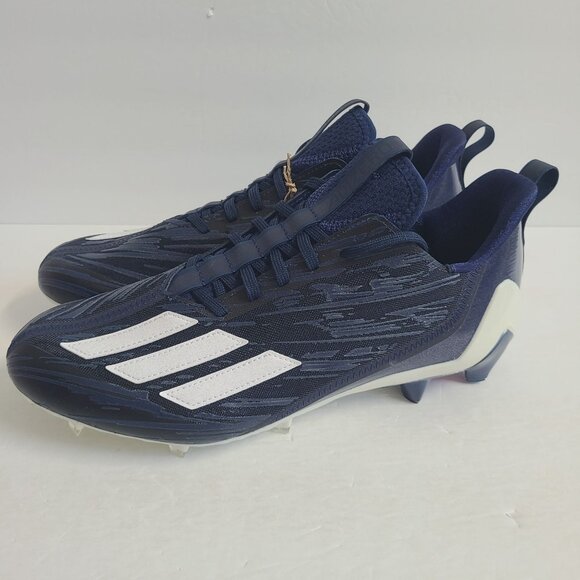 NEW Adidas Adizero Football Cleats HR1604 Size 11 Navy Blue main image 6